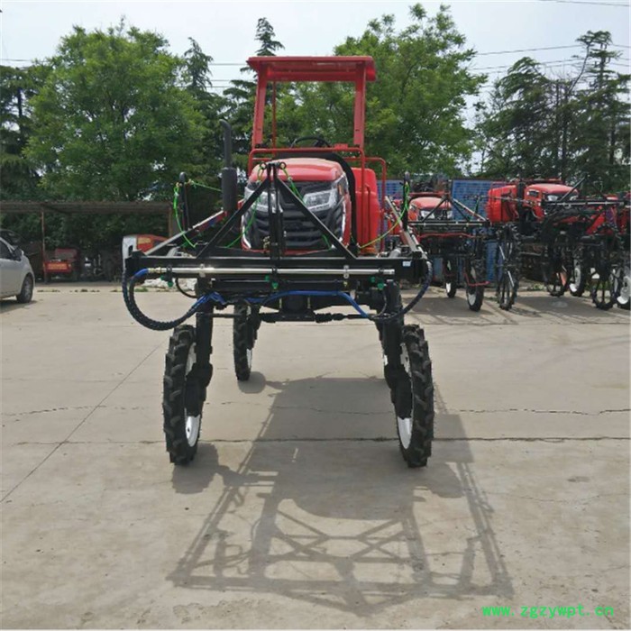 水旱两用喷杆喷雾机50马力柴油四轮喷药机 水旱两用四轮四驱打药施肥机图5