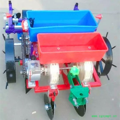 曲阜浩运机械工厂农用高效花生播种机 覆膜机 打药起垄施肥机 2行播种机