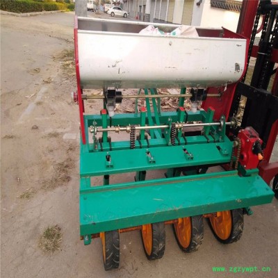 谷子播种施肥机 花卉药材播种机  四轮拖拉机悬挂免间苗谷子精播机