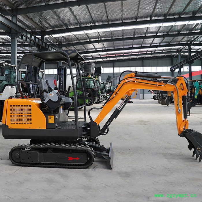 挖掘机家用 微型农用小挖机 工程果园药材挖沟坑机 岳工图4