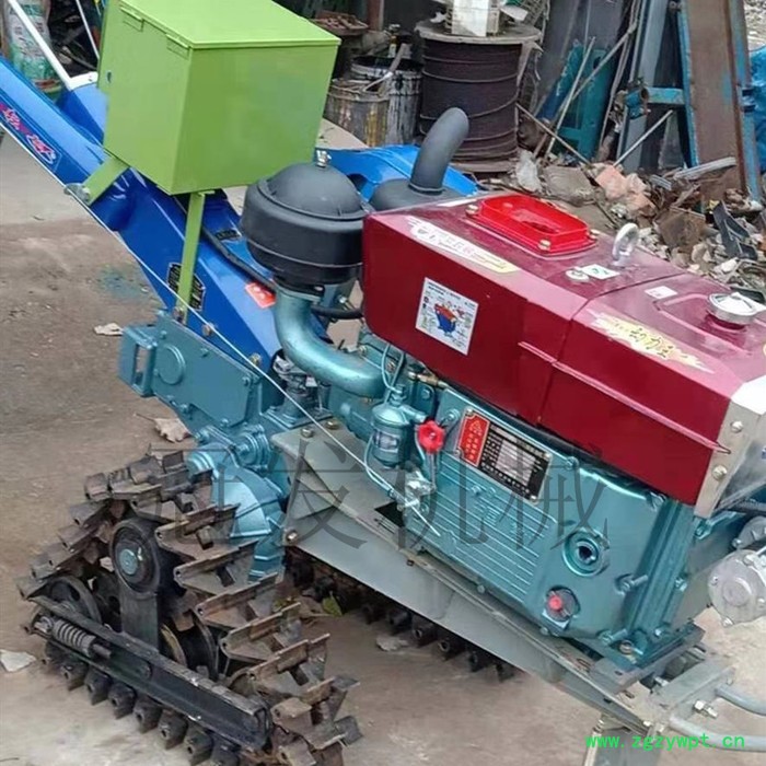 冠发 小型农用柴油耕地机 山药开沟机 大马力开沟培土机图6