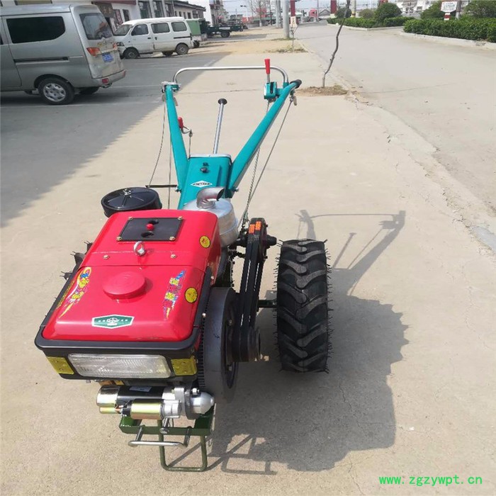 地瓜喷药覆膜机打田机 手扶拖拉机耕地机  手扶多功能打田机图5