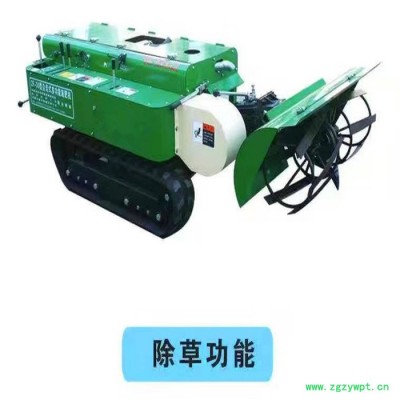 四川果园开沟施肥机 果树开沟耕地机 履带式打药机