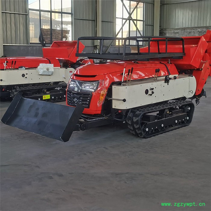 遥控款果园专用打药机   履带式果园开沟机图3