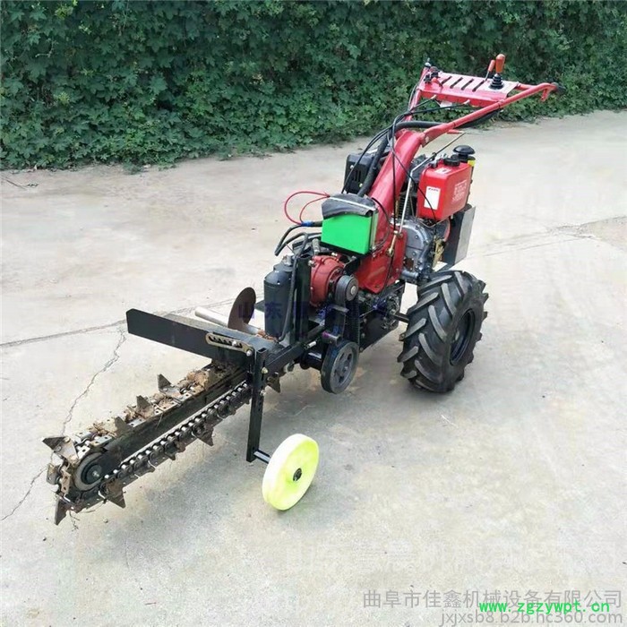 佳鑫机械 田间水管开沟机 电缆线山药开沟机 山药链条式开沟机图2