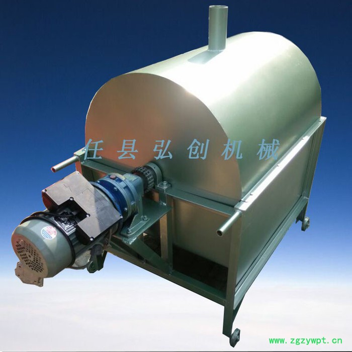 中药药材炒药机 干果炒货机 全自动翻炒 自动出锅图2