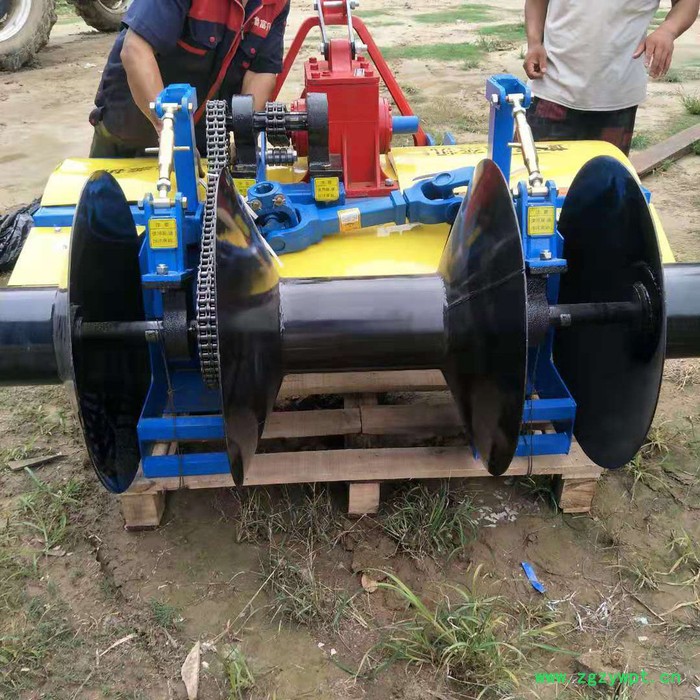 大葱开沟机 红薯起垄机 药材起垄机**图5