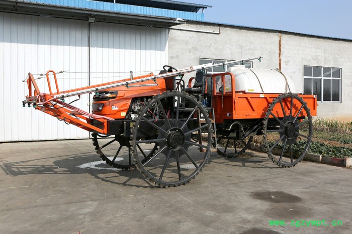 佳士通3WPZ-1350型自走式喷杆喷雾机打药机水田打药施肥机图2