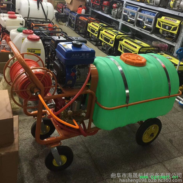 果园农田打药机 手推打药机 园林打药车 汽油打药机图3