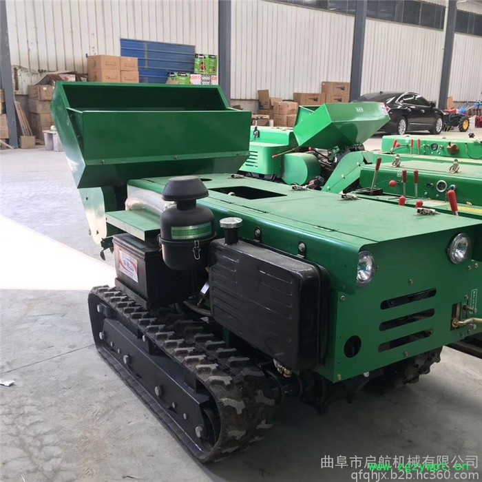 果园锄草耕地机 履带式开沟机价格 启航山药种植开沟机图6