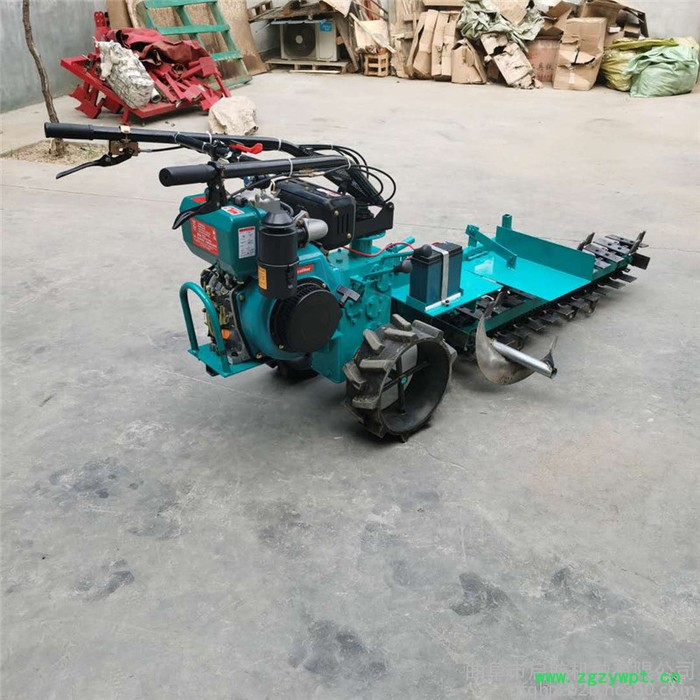 电线管道开沟机 山药种植链条开沟机 启航挖沟机图片图3