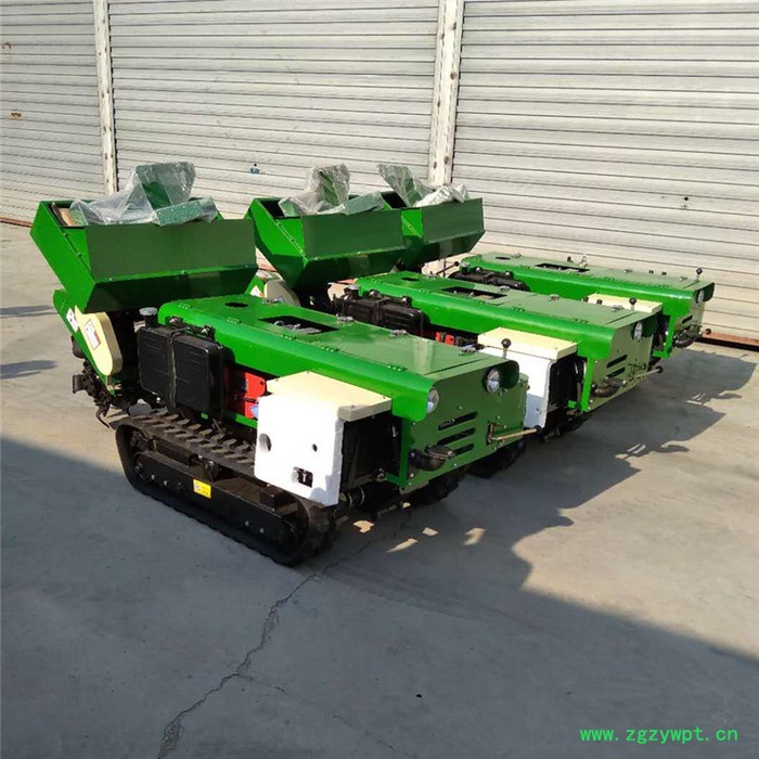 履带式果园开沟机 履带式电启动打药旋耕开沟机 慧聪机械批发图4