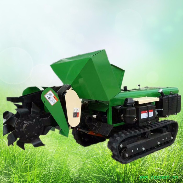 自走式柴油开沟机 果园履带式打药机 自走式果园施肥开沟机图4