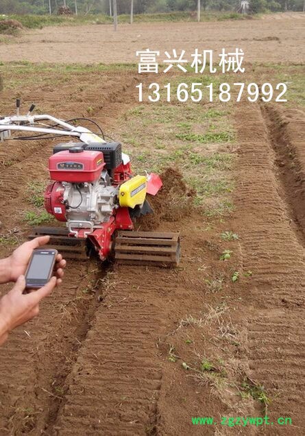 多功能开荒培土机  电启动田园管理机  山药开沟机 农用开沟机图4