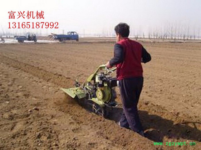 多功能开荒培土机  电启动田园管理机  山药开沟机 农用开沟机图2