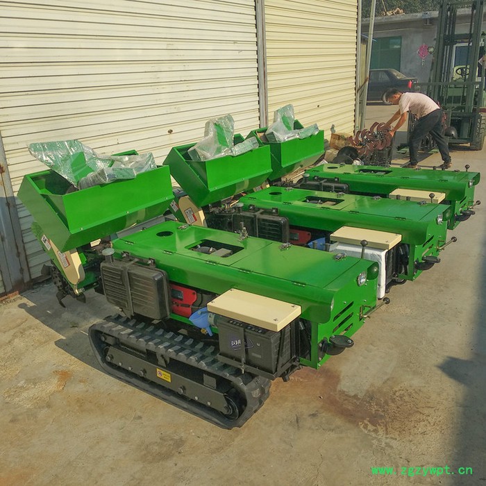定做柴油履带式开沟机 多用途35马力履带式开沟机 大功率打药机图6