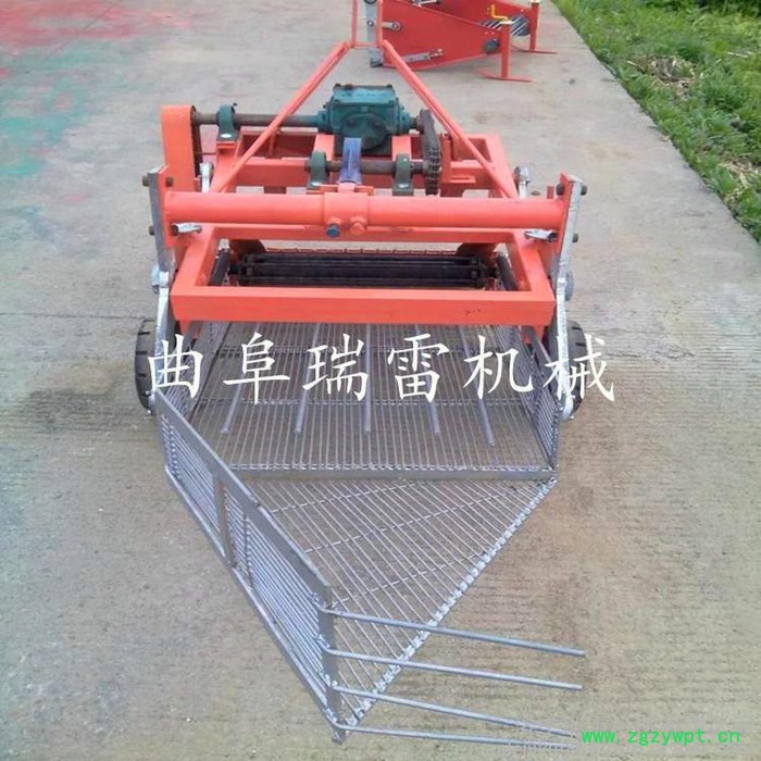 **轴传动花生收获机地下根茎作物挖掘机 芍药药材收获机制造商 转笼式图8
