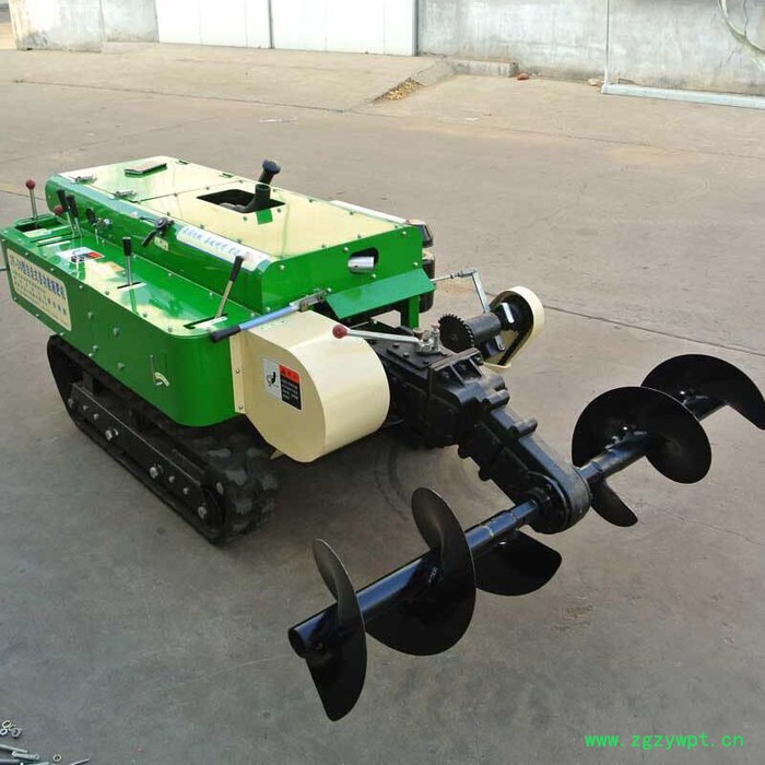 宏博 履带式果园施肥开沟机 可旋耕除草施肥打药机管理机图4