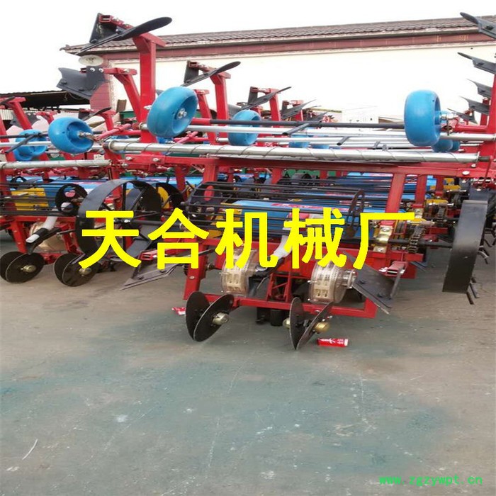 起垄喷药覆膜机 花生播种覆膜机 多功能播种施肥机图4