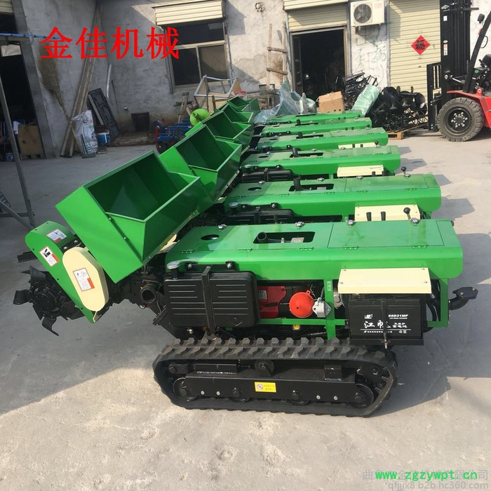 J金佳机械梅州新型果园开沟机 履带式自走式施肥开沟机 除草打药一体机图4