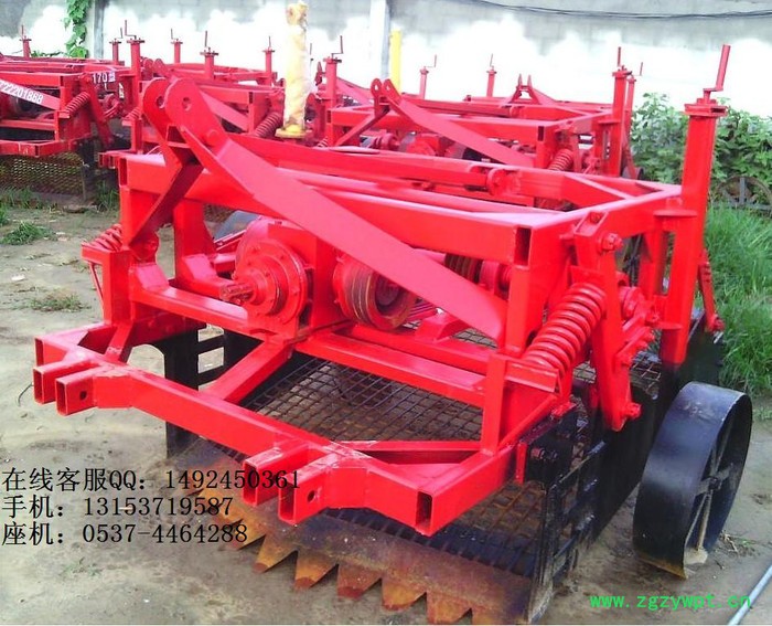 供应焦作甘草挖掘机 药材挖掘机批发图2