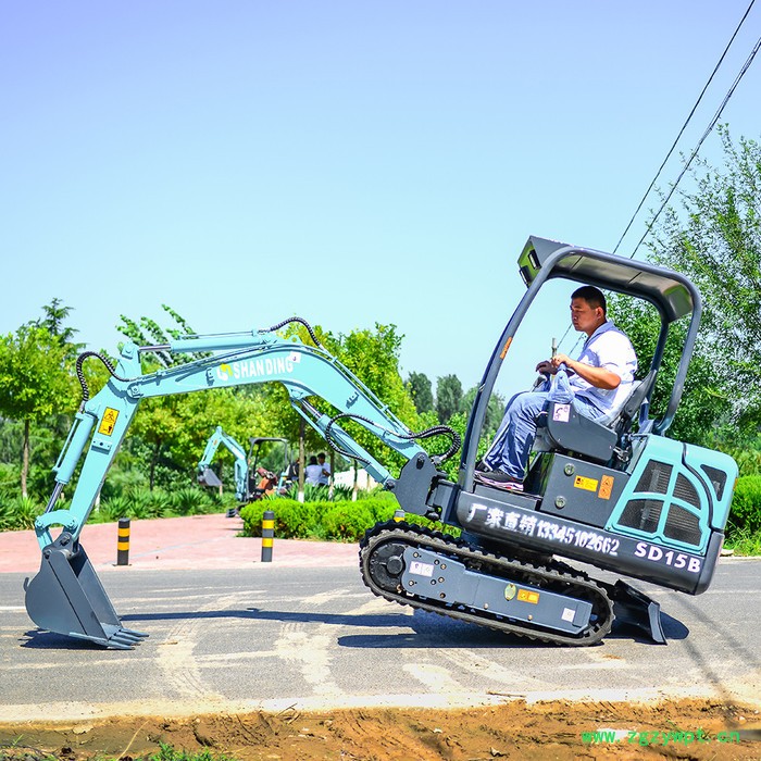 广西地区挖药材用农用履带小型挖掘机价格表 卖家包邮图3