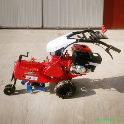 山药开沟机 苹果树施肥开沟机 手推式果园施肥开沟机 旋耕机