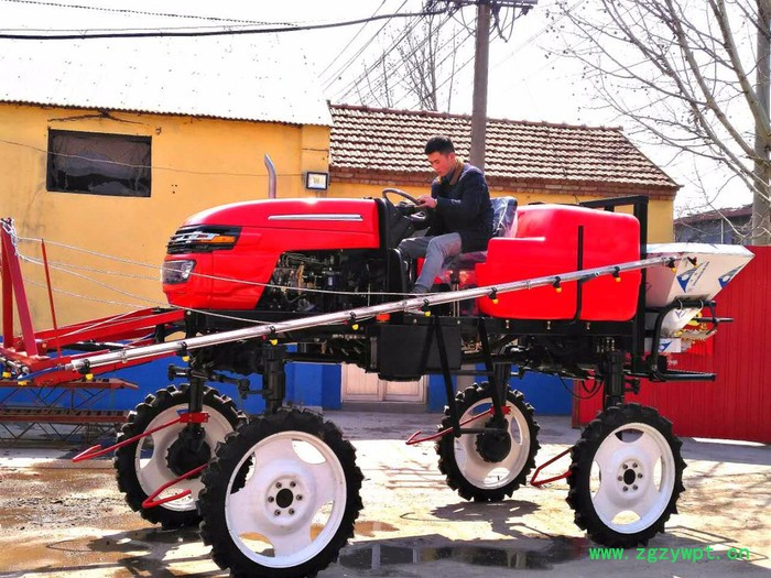 青州嘉亿自走式喷药机\自走式打药机\施肥机\水稻运秧机 \喷雾机长5000x宽1700x高2300图3