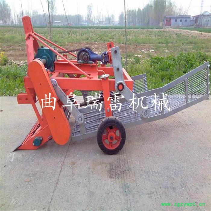 **轴传动花生收获机地下根茎作物挖掘机 晃筛式药材收获机用途广泛图6