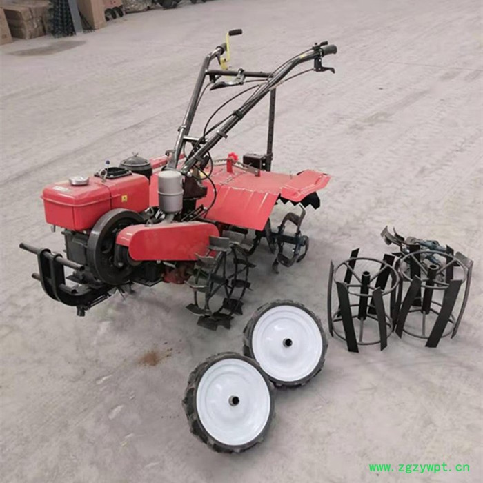 佳硕果园开沟手扶机 多功能手扶开沟机 打药锄草起垄旋耕机图2
