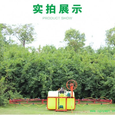 可配备打药功能的履带开沟机 市政消毒喷雾器 河南农户专用打药机富兴