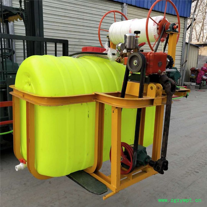 可配备打药功能的履带开沟机 市政消毒喷雾器 河南农户专用打药机富兴图3