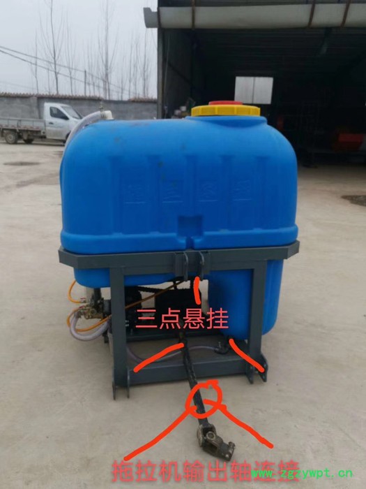 新款果园风送式打药机 30-80马力四轮带的果树弥雾机视频四轮后置撒肥机不锈钢单盘施肥机图3