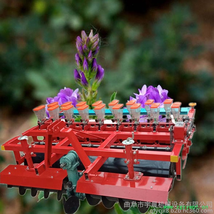 药材播种施肥机 小白菜播种机厂家 甜菜芥菜起垄播种机图5