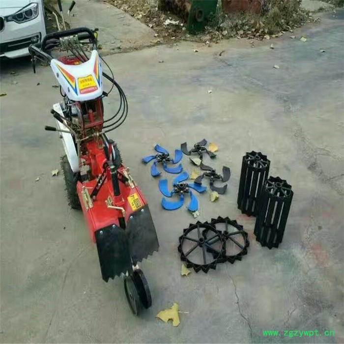 农用山药葡萄开沟施肥机 培土开沟开荒机价格 微耕松土机图4