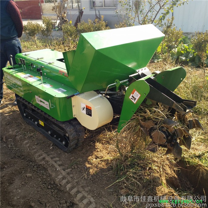 佳鑫农用新工具多功能田园管理旋耕除草施肥机  丘陵地带果树开沟除草打药机生产厂家图6