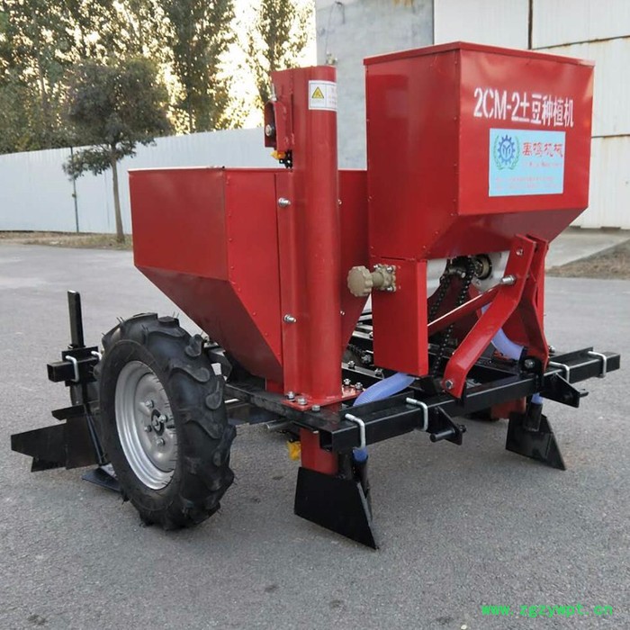 5禹鸣厂家现货土豆播种机 洋芋马铃薯种植机 施肥机打药机施肥土豆种植机 马铃薯种植机图5