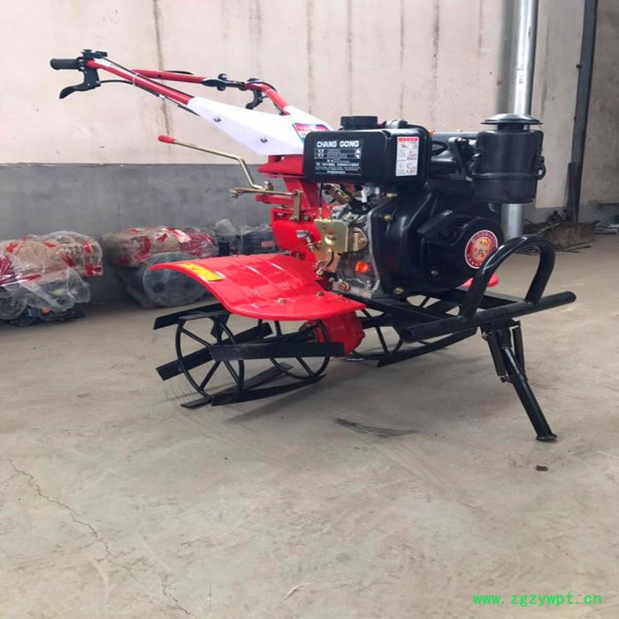 山药耕地机   大型翻地耕整视频操作  翻地耕整机    除草耕地机 背负式耕地机图2