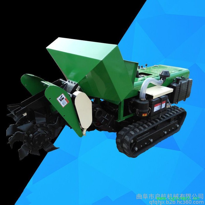 启航果园施肥机可来厂试机 果行可喷药履带机 履带喷药机价格图3