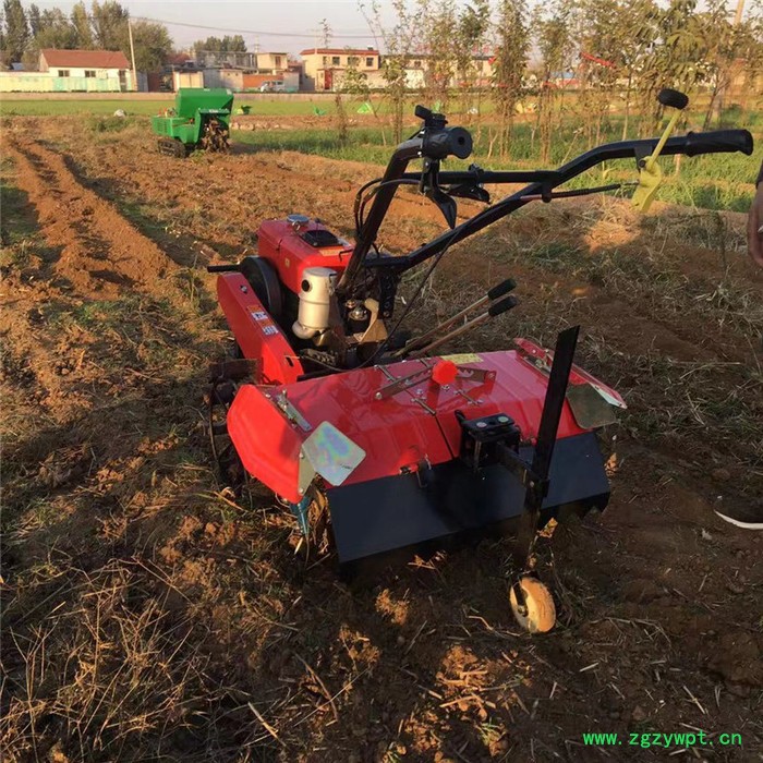 大葱大姜开沟封沟培土机 启航硬土地开沟机 山药果园开沟机图6