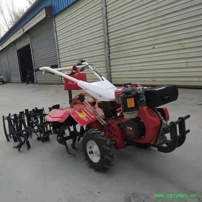 大葱培土开沟机价格 启航大葱山药地起垄机 苹果树施肥机图8