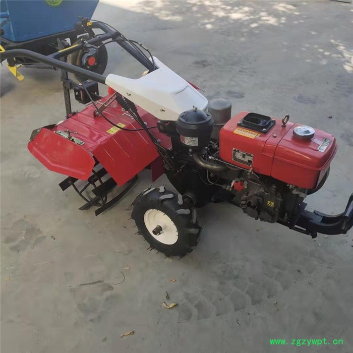 大葱培土开沟机价格 启航大葱山药地起垄机 苹果树施肥机图2
