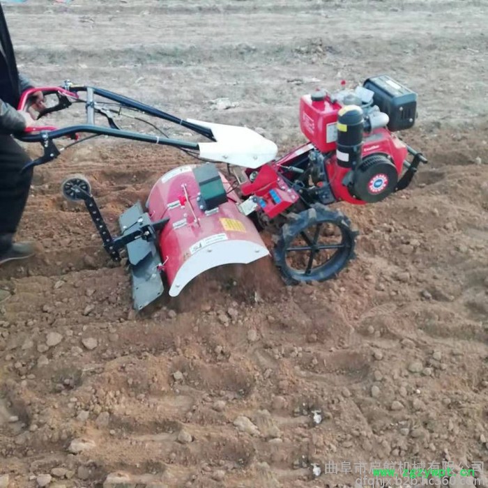 大葱培土开沟机价格 启航大葱山药地起垄机 苹果树施肥机图6
