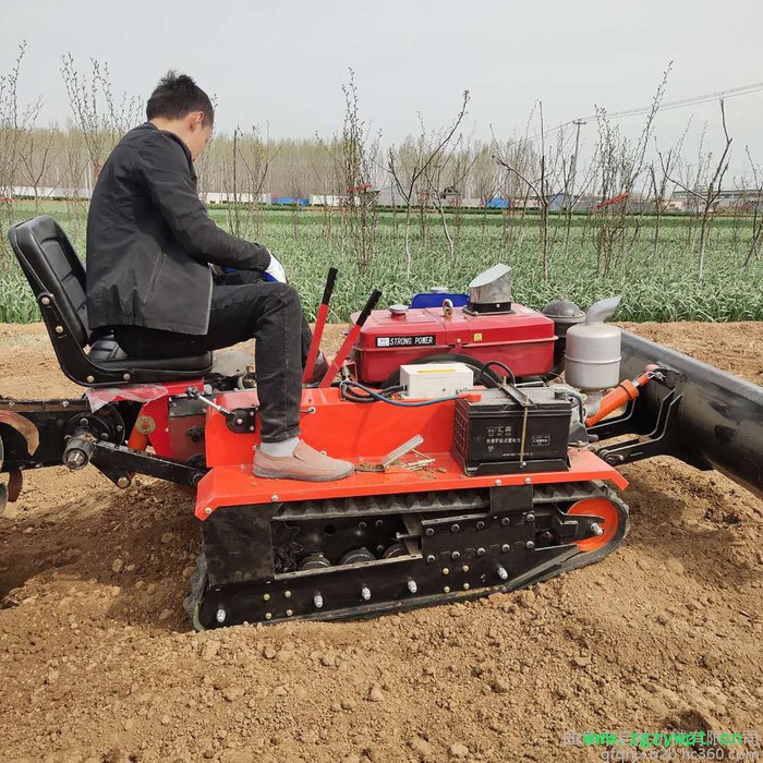 多功能履带打药施肥推土机 履带式培土开沟机 履带旋耕机图4
