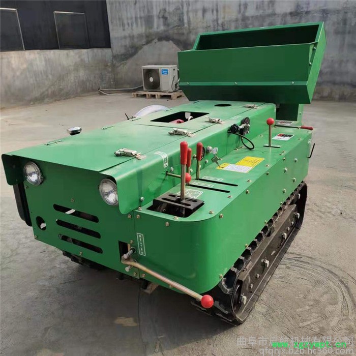 多功能履带打药施肥推土机 履带式培土开沟机 履带旋耕机图3