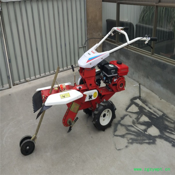 现货供应小型汽油开沟机 山药种植开沟机 手扶式培土旋耕机图5