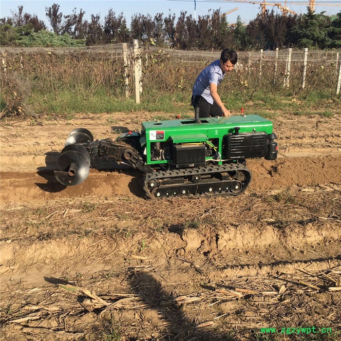 履带式旋耕机 多功能开沟机 五大功能加打药一体机厂家图6