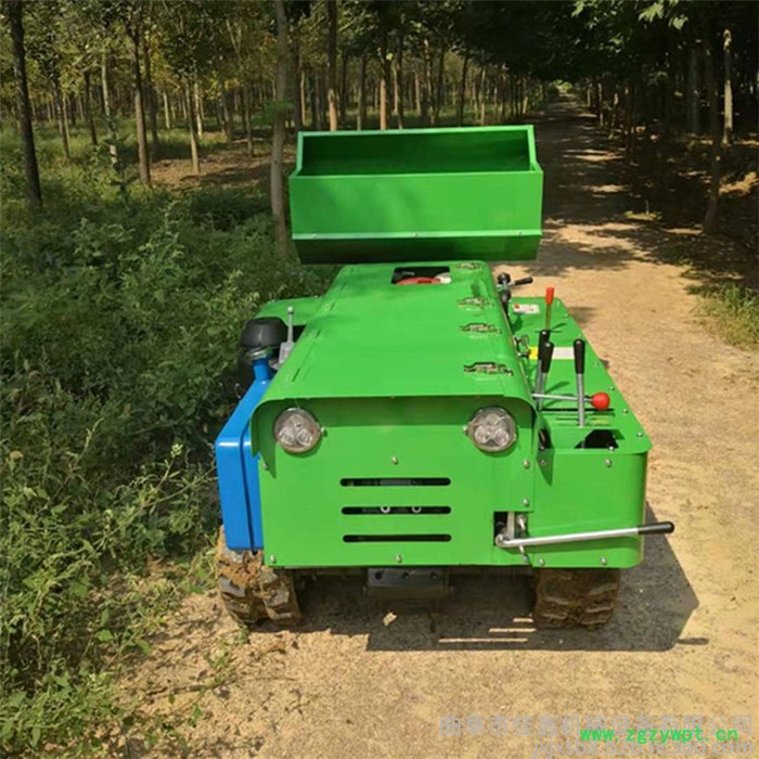 常柴履带开沟机 柴油自走式施肥起垄回填机 佳鑫牌遥控履带打药机价格图6