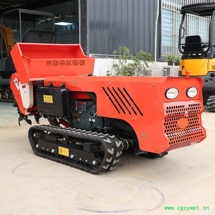 遥控式田园管理机果园自走式打药机农田自走式遥控开沟机图3