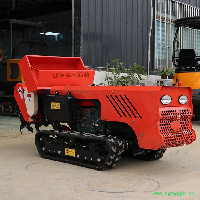 遥控式田园管理机果园自走式打药机农田自走式遥控开沟机图4